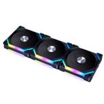 Kit 3x Cooler Lian Li Uni Fan SL120 V2 RGB 120mm 2000RPM Preto - UF-SL120V2-3B