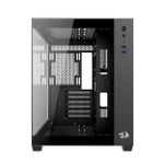 Gabinete Gamer Redragon Wideload Lite Mid Tower Preto - CA-604B