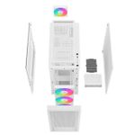 Gabinete Gamer DeepCool CH560 Digital WH 4 FANs RGB Mid Tower Branco - R-CH560-WHAPE4D-G-1