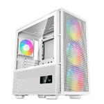 Gabinete Gamer DeepCool CH560 Digital WH 4 FANs RGB Mid Tower Branco - R-CH560-WHAPE4D-G-1