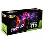 Placa de Vídeo INNO3D NVIDIA GeForce RTX 3060 Ti Twin X2 8GB GDDR6 - N306T2-08D6-119032DH