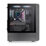 Gabinete Gamer Thermaltake S200TG Preto c/ 4x FAN ARGB + Fonte 650W 80+ Bronze - CA-3X2-65M1WZ-00