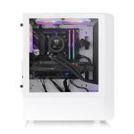 Gabinete Gamer Thermaltake S200 TG Branco c/ 4x FAN ARGB + Fonte 650W 80+ Bronze - CA-3X2-65M6WZ-00