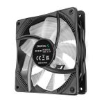 Kit 3x Cooler DeepCool RF120 FS Preto LED 3 Cores - DP-FLED3-RF120FS-3P