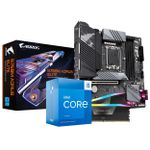 KIT Intel - Processador Intel Core i5 13400F + Placa Mãe Gigabyte B760M Aorus Elite + Memória RAM Corsair Vengenace 32GB 5600MT/s DDR5 RGB