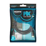Cabo HDMI CHIP SCE GOLD 2.1 - 8K HDR 19P 1.5M - PIX - 018-1015