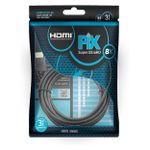 Cabo HDMI CHIP SCE GOLD 2.1 - 8K HDR 19P 3M - PIX - 018-1030