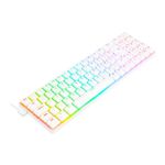 Teclado Mecanico Redragon Gamer Ashe Pro Branco- RGB - Switch Marrom - K626P-KBS-W (PT-BROWN) 