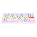 Teclado Mecanico Gamer Redragon Dark Avenger RGB Switch Marrom Branco - K568W-R (PT-BROWN)