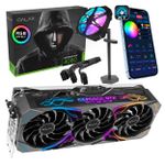 Placa de Video Galax RTX 4080 16GB SG 1-Click OC 16GB GDDR6X - 48NZM6MD6LSGBR