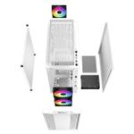 Gabinete Deepcool CC360 - Branco - ARGB - R-CC360-WHAPM3-G-1