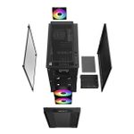 Gabinete Deepcool CC360 Preto - ARGB - R-CC360-BKAPM3-G-1