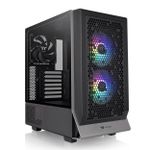 Gabinete Gamer Thermaltake Ceres 300 TG c/ 3x FAN ARGB Mid Tower Preto - CA-1Y2-00M1WN-00