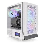 Gabinete Gamer Thermaltake Ceres 300 TG c/ 3x FAN ARGB Mid Tower Branco - CA-1Y2-00M6WN-00
