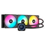 Water Cooler Corsair H170i Elite 420mm Tela LCD ARGB Preto - CW-9060076-WW