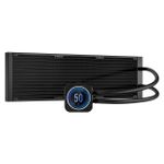 Water Cooler Corsair H170i Elite 420mm Tela LCD ARGB Preto - CW-9060076-WW