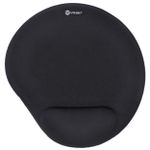 Mousepad Vinik c/ Apoio de Pulso em Gel Preto - MPG-10P