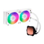 Water Cooler Cooler Master Masterliquid ML240L V2 240mm - ARGB - Branco - MLW-D24M-A18PW-RW