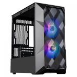 Gabinete Gamer Cooler Master MasterBox TD300 Mesh Preto Mid Tower - TD300-KGNN-S00