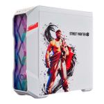 Gabinete Gamer Cooler Master MasterBox TD500 Street Fighter VI Ryu - Mesh C/ 3 Fans RGB Branco - TD500V2-WGNN-SRY