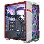 Gabinete Gamer Cooler Master MasterBox TD500 Street Fighter VI Ryu - Mesh C/ 3 Fans RGB Branco - TD500V2-WGNN-SRY