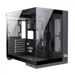 Gabinete Gamer Redragon Wideload Pro Mid Tower Preto - CA-604B-PRO