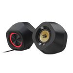Caixa de Som Gamer Redragon Kaidas USB/Bluetooth/AUX - GS590