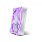 Kit 3x Cooler NZXT F120RGB DUO 120mm RGB c/ Controladora Branco - RF-D12TF-W1
