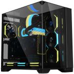 Gabinete Gamer Lian Li O11 Vision Mid-Tower Preto - O11VX BLACK