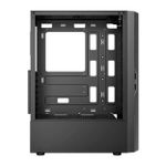 Gabinete Gamer Antec AX20 c/ 3 Fans (RGB Fixo) - Mid Tower - Preto - AX20