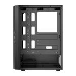 Gabinete Gamer Antec AX20 c/ 3 Fans (RGB Fixo) - Mid Tower - Preto - AX20
