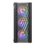 Gabinete Gamer Antec NX291 Mid Tower c/ 3 FANs (RGB Fixo) Preto