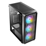 Gabinete Gamer Antec NX292 Mid Tower c/ 3 FANs (RGB Fixo) Preto