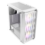 Gabinete Gamer Antec NX292 Mid Tower c/ 3 FANs (RGB Fixo) Branco