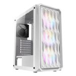 Gabinete Gamer Antec NX292 Mid Tower c/ 3 FANs (RGB Fixo) Branco