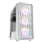 Gabinete Gamer Antec NX292 Mid Tower c/ 3 FANs (RGB Fixo) Branco