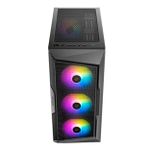 Gabinete Gamer Antec AX61 Elite c/ 4 Fans ARGB - Mid Tower - Preto - AX61-ELITE