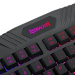 Teclado Membrada Gamer Redragon Harpe 2 RGB ABNT2 Preto - K503RGB