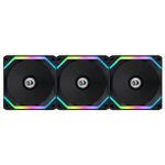 Kit 3x Cooler Redragon Uni Fan by Lian Li RGB c Controladora Preto - UF-SL120-3B SI