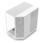 Gabinete Gamer NZXT H6 Flow Branco Mid Tower c/ 3 Fans - CC-H61FW-01