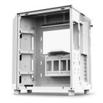 Gabinete Gamer NZXT H6 Flow Branco Mid Tower c/ 3 Fans - CC-H61FW-01