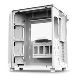 Gabinete Gamer NZXT H6 Flow Branco RGB Mid Tower c/ 3 Fans RGB - CC-H61FW-R1
