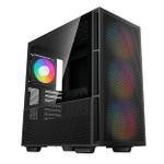 Gabinete Gamer Deepcool CH560 Preto c/ 4 Fans ARGB - R-CH560-BKAPE4-G-1