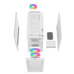 Gabinete Gamer Deepcool CH560 Branco c/ 4 Fans ARGB - R-CH560-WHAPE4-G-1