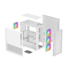 Gabinete Gamer Deepcool CH560 Branco c/ 4 Fans ARGB - R-CH560-WHAPE4-G-1