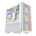 Gabinete Gamer Deepcool CH560 Branco c/ 4 Fans ARGB - R-CH560-WHAPE4-G-1