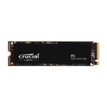 SSD M.2 NVMe Crucial P3 500GB PCIe Gen3 x 4 - Leitura 3500MBs / Gravação 1900MBs - CT500P3SSD8