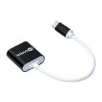 Adaptador Fone de Ouvido P2 3.5mm Duas Vias para Usb Tipo c Fone + Microfone Vinik - ADFMUSBTC