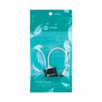 Adaptador Fone de Ouvido P2 3.5mm Duas Vias para Usb Tipo c Fone + Microfone Vinik - ADFMUSBTC