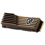 SSD MSI SPATIUM M480 Pro HS 1TB NVMe M.2 2280 PCIe 4.0 Leitura 7400MB/s Gravação 6000MB/s - S78-440L1J0-P83